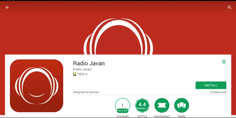 Radio Javan for Windows - دانلود رادیو جوان برای ویندوز  کامپیوتر  Radio Javan for Windows 3.7.8 PC