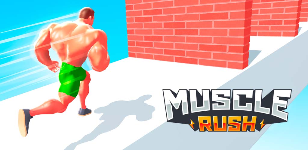 Muscle Rush - دانلود بازی عضله راش ( ماسل راش ) مود Muscle Rush - Smash Running 1.1.5 اندروید