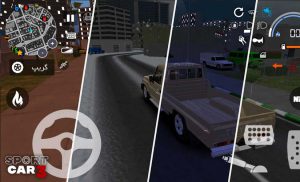 Sport Car 3 : Taxi & Police screenshot 1
